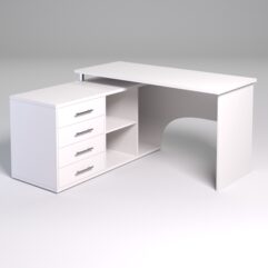 Компьютерный стол МЕНЕДЖЕР №52, Белый