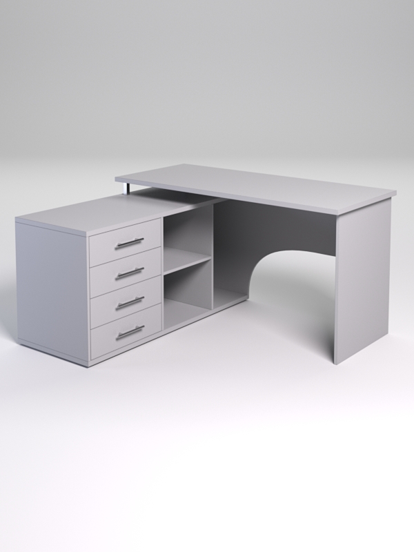 Компьютерный стол МЕНЕДЖЕР №52, Серый