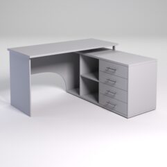 Компьютерный стол МЕНЕДЖЕР №53, Серый