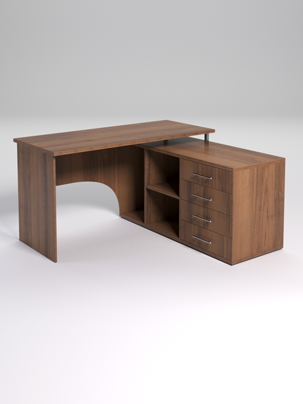 Компьютерный стол МЕНЕДЖЕР №53, Орех