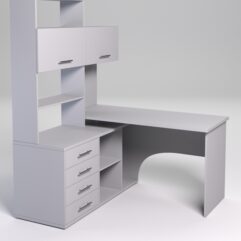 Компьютерный стол МЕНЕДЖЕР №55, Серый