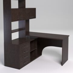 Компьютерный стол МЕНЕДЖЕР №55, Дуб Венге