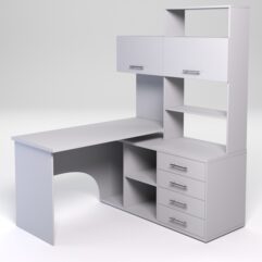 Компьютерный стол МЕНЕДЖЕР №56, Серый