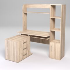 Компьютерный стол МЕНЕДЖЕР №57, Дуб Сонома