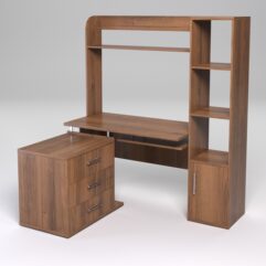 Компьютерный стол МЕНЕДЖЕР №57, Орех