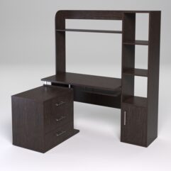 Компьютерный стол МЕНЕДЖЕР №57, Дуб Венге