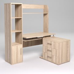 Компьютерный стол МЕНЕДЖЕР №58, Дуб Сонома