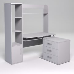 Компьютерный стол МЕНЕДЖЕР №58, Серый