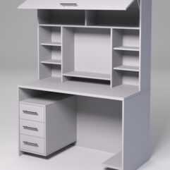 Компьютерный стол МЕНЕДЖЕР №59, Серый