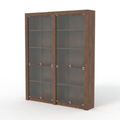 Комплект стеллажей из ДСП Модерн №1А, Орех