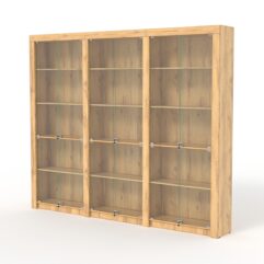 Комплект стеллажей из ДСП Модерн №2А, Дуб Золотистый