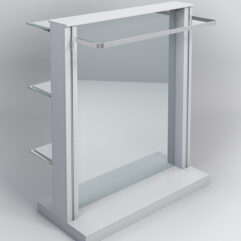 Гондола ФАВОРИТ №13 с зеркалом, Серый