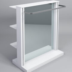 Гондола ФАВОРИТ №14 с зеркалом, Белый