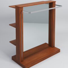 Гондола ФАВОРИТ №14 с зеркалом, Орех