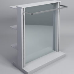 Гондола ФАВОРИТ №14 с зеркалом, Серый