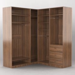 Комплект гардеробных шкафов Комфорт №5, Орех
