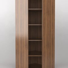 Гардеробный шкаф Комфорт №7 угловой, Орех