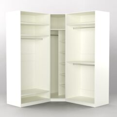 Комплект гардеробных шкафов Комфорт №9, Белый