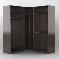 Комплект гардеробных шкафов Комфорт №9, Дуб Венге