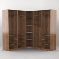 Комплект гардеробных шкафов Комфорт №10, Орех