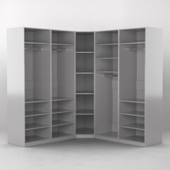 Комплект гардеробных шкафов Комфорт №10, Серый