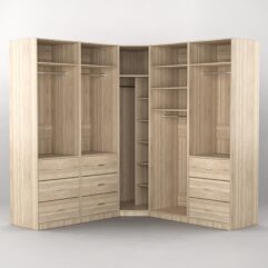 Комплект гардеробных шкафов Комфорт №11, Дуб Сонома