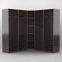 Комплект гардеробных шкафов Комфорт №12, Дуб Венге