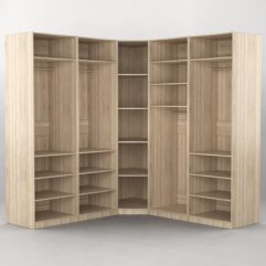 Комплект гардеробных шкафов Комфорт №14, Дуб Сонома
