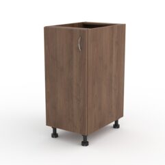 Кухонный шкаф №1А напольный (открытие дверки в левую сторону), Орех