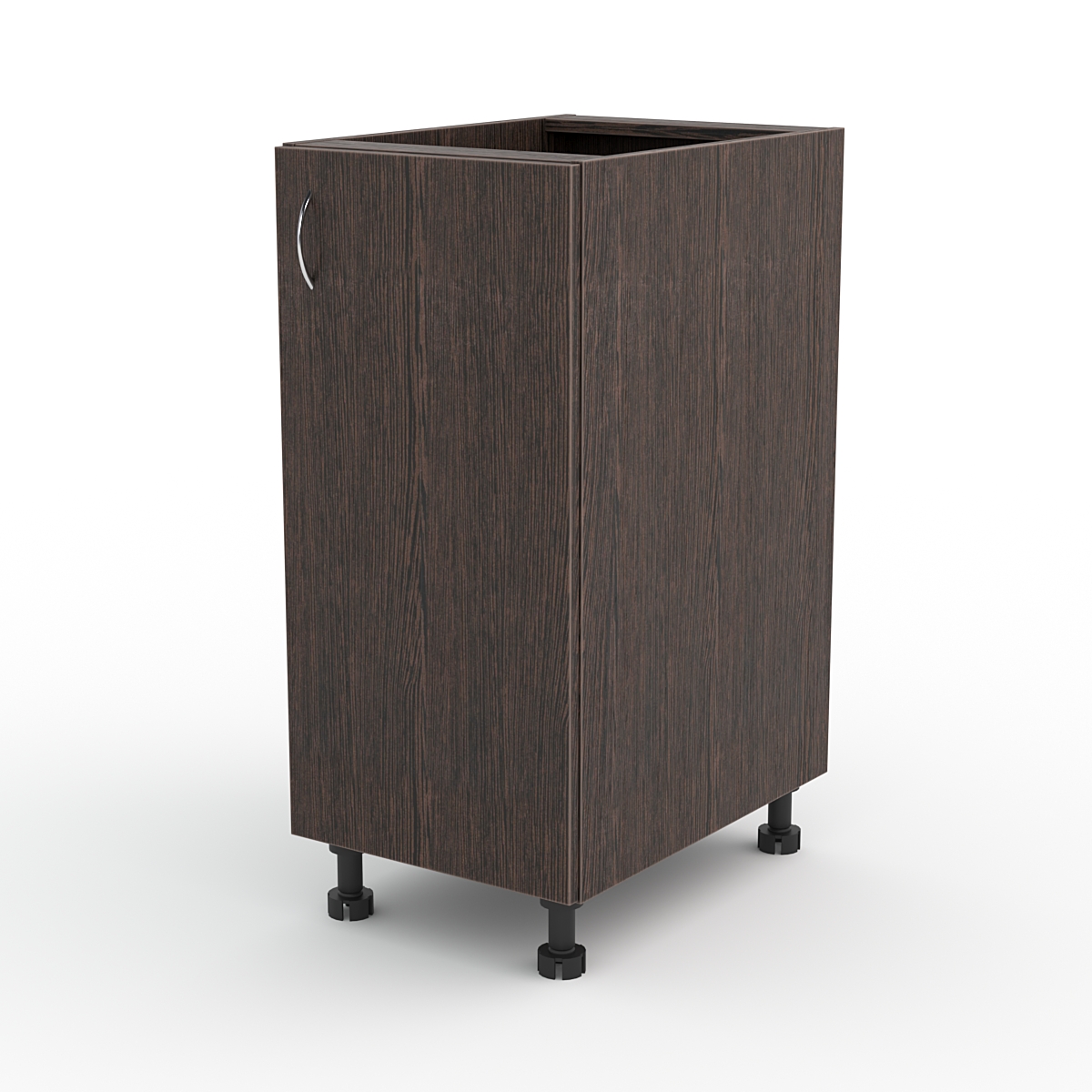 Кухонный шкаф №2Б напольный (открытие дверки в правую сторону), Дуб Венге