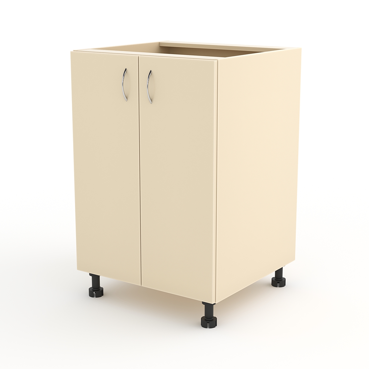 Кухонный шкаф №8 напольный, Крем Вайс