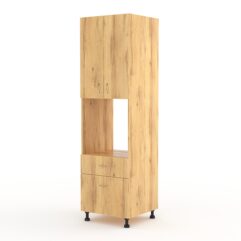 Кухонный шкаф №14 секционный напольный, Дуб Золотистый