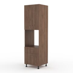 Кухонный шкаф №14 секционный напольный, Орех