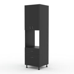 Кухонный шкаф №14 секционный напольный, Черный