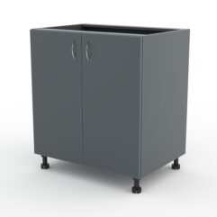 Кухонный шкаф №18 напольный, Темно-Серый