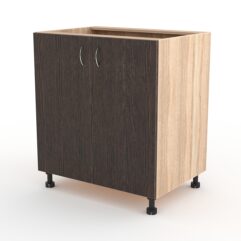 Кухонный шкаф №18 напольный, Дуб Сонома + Дуб Венге