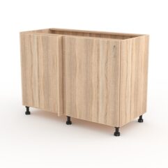 Кухонный шкаф №20Б для мойки напольный правосторонний, Дуб Сонома