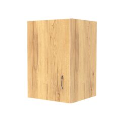 Кухонная антресоль №2А настенная (открытие дверки в левую сторону), Дуб Золотистый