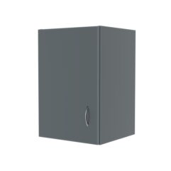 Кухонная антресоль №2А настенная (открытие дверки в левую сторону), Темно-Серый