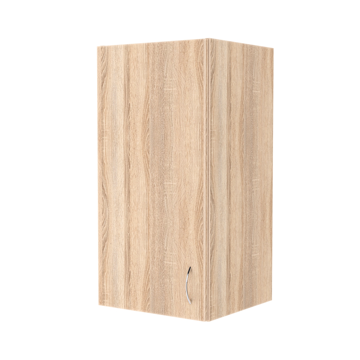 Кухонная антресоль №3А настенная (открытие дверки в левую сторону), Дуб Сонома