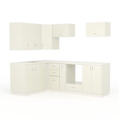 Кухонный гарнитур со столешницей 38мм №6, Белый