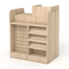 Кассовый стол РИВЬЕРА МОЛДИ №1 (правосторонний), Дуб Сонома