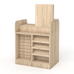 Кассовый стол РИВЬЕРА МОЛДИ №1А (правосторонний), Дуб Сонома