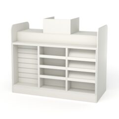 Кассовый стол РИВЬЕРА МОЛДИ №5, Белый