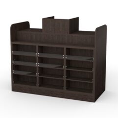 Кассовый стол РИВЬЕРА МОЛДИ №6, Дуб Венге