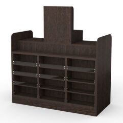 Кассовый стол РИВЬЕРА МОЛДИ №6А, Дуб Венге