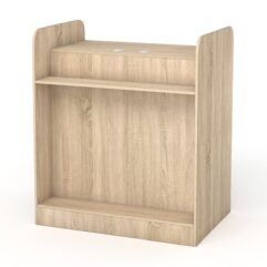 Каркас кассовых столов РИВЬЕРА МОЛДИ №1, 1А, 3, 3А (правосторонний), Дуб Сонома