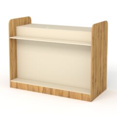 Каркас кассовых столов РИВЬЕРА МОЛДИ №5, 5А, 6, 6А, Дуб Золотистый и Крем Вайс