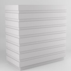 Модуль КОФЕ С СОБОЙ №1 (правосторонний), Серый