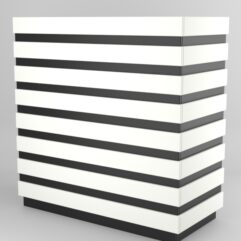 Модуль КОФЕ С СОБОЙ №1 (левосторонний), Черный-Белый